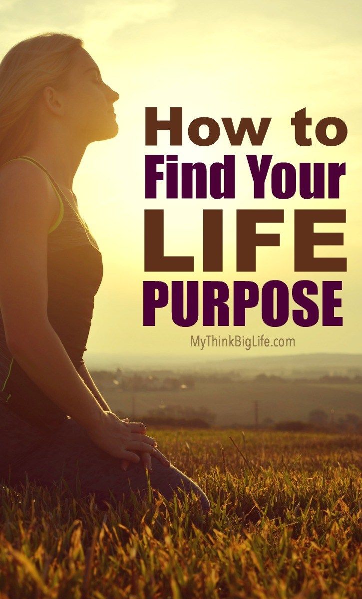 Wie man seinen Lebenszweck findet